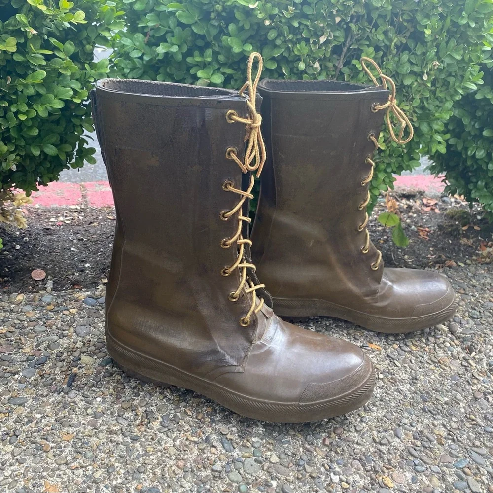 Steel Shank Boots Made in America Size 9